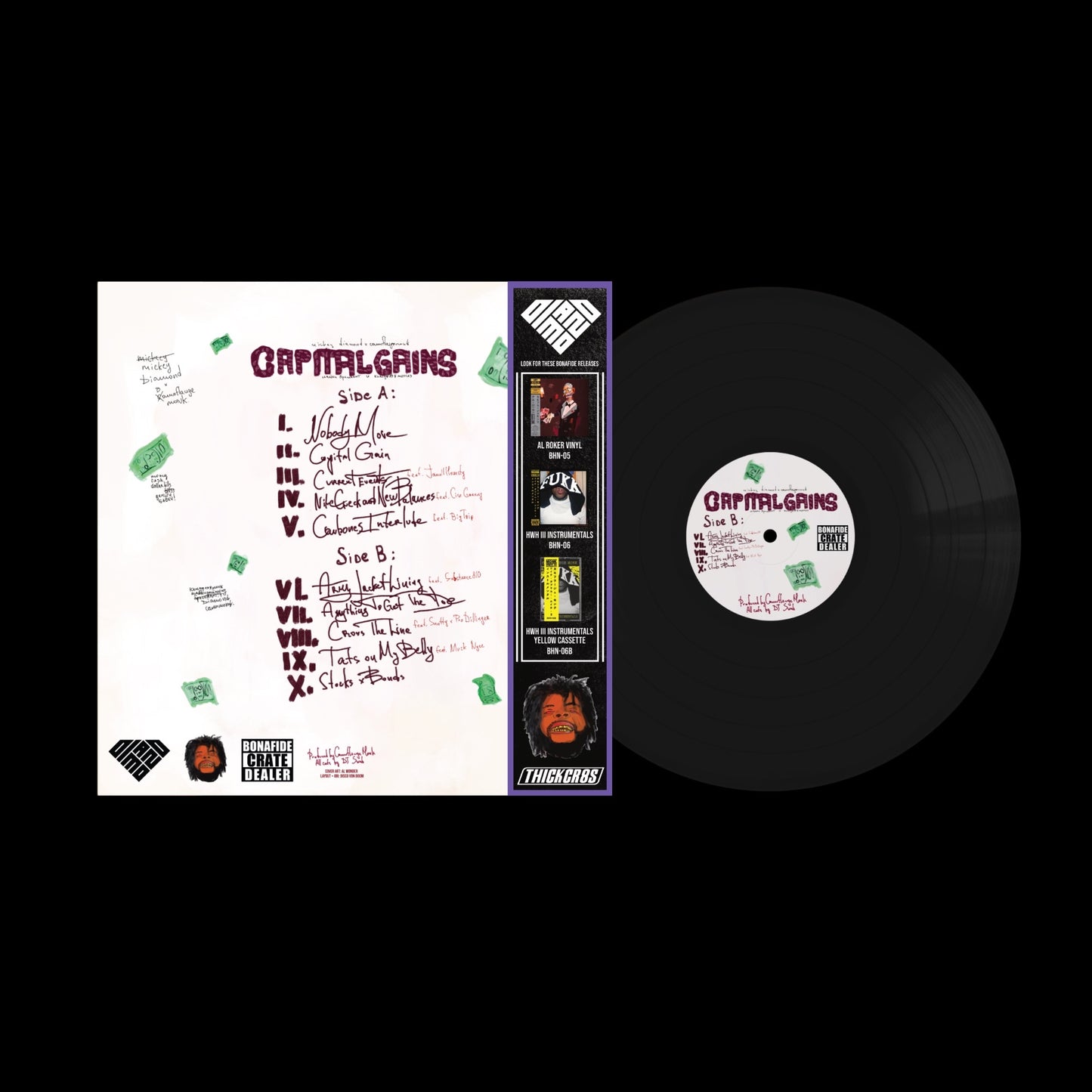 Capital Gains - Black Vinyl OBI (50 copies)