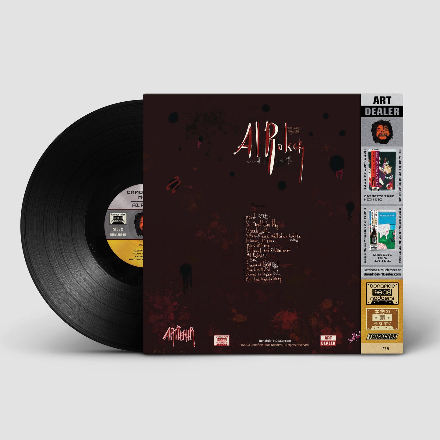 Camoflauge Monk  "Al Roker" 180 gram Vinyl w/ OBI
